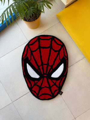 Spider-Man Mask Tufted Rug thumbnail 2