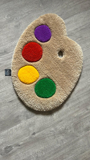 Color Pallette Tufted Rug thumbnail 2