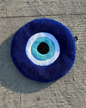 Evil Eye Tufted Rug thumbnail 1