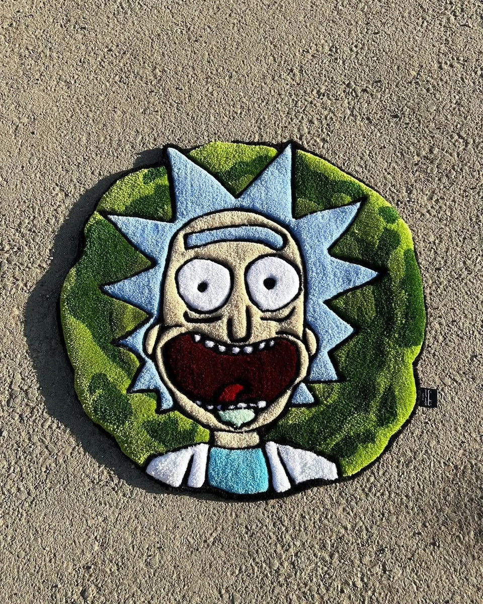 Rick & Morty Tufted Rug
