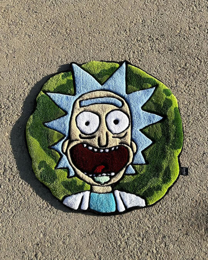 Rick & Morty Tufted Rug