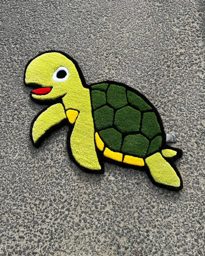 Sea Turtle Tufted Rug