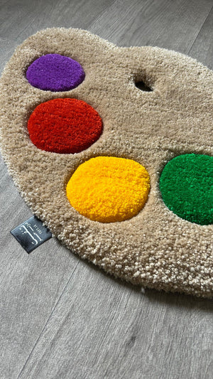 Color Pallette Tufted Rug thumbnail 1