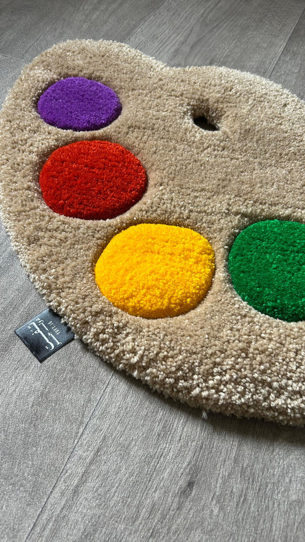 Color Pallette Tufted Rug