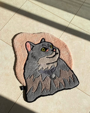 Custom Cat Tufted Portrait thumbnail 2