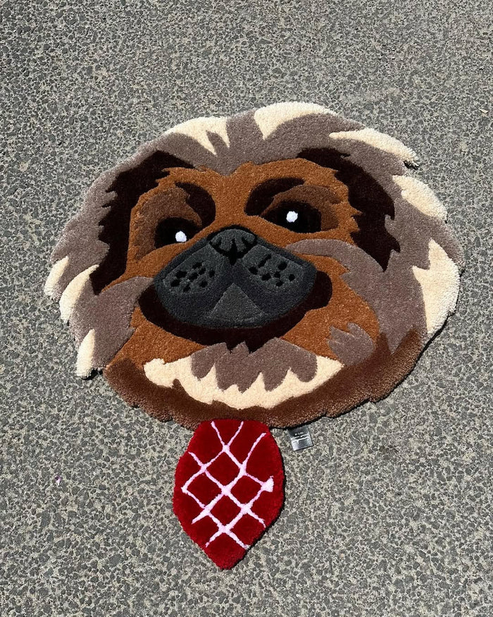 Rambo the Dog Tufted Rug